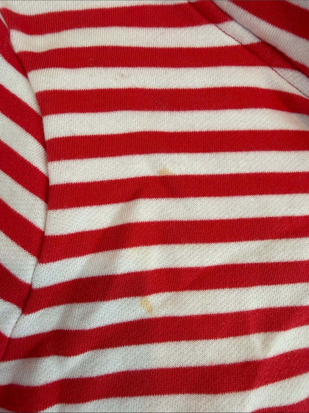 Nautica Red and White Striped Hooded Sweatshirt - Picture 7 of 15